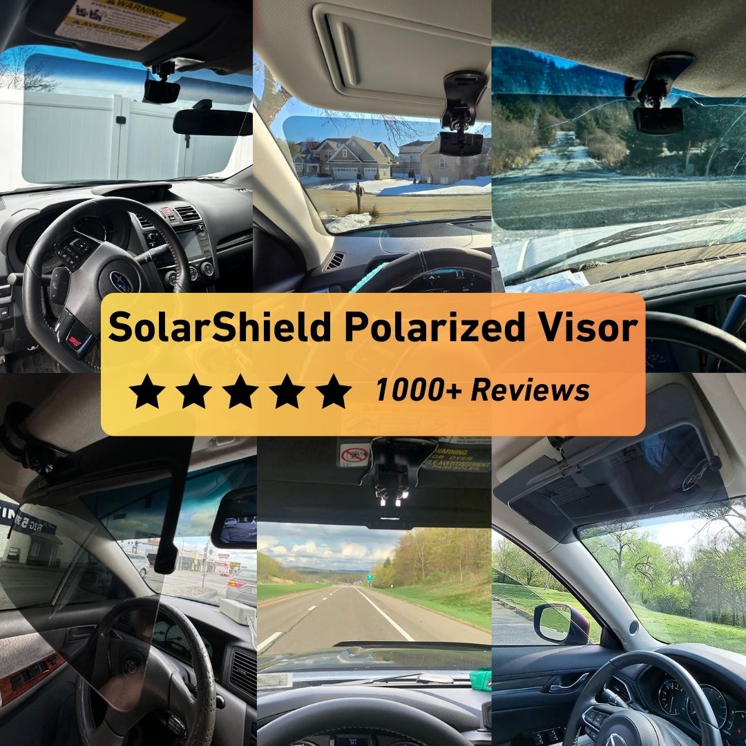 SolarShield™ - Polarized Car Visor Extender